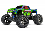 GREEN Stampede® VXL:  1/10 Scale Monster Truck with TQi™ Traxxas Link™ Enabled 2.4GHz Radio System & Traxxas Stability Management (TSM)®