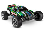 GREEN Rustler® VXL:  1/10 Scale Stadium Truck with TQi™ Traxxas Link™ Enabled 2.4GHz Radio System & Traxxas Stability Management (TSM)®