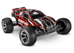 RED Rustler® VXL:  1/10 Scale Stadium Truck with TQi™ Traxxas Link™ Enabled 2.4GHz Radio System & Traxxas Stability Management (TSM)®