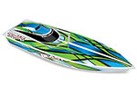 Green Blast: High Performance Race Boat with TQ™ 2.4GHz radio system
