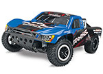 Blue Nitro Slash: 1/10-Scale Nitro-Powered 2WD Short Course Racing Truck with TQi™ Traxxas Link™ Enabled 2.4GHz Radio System and Traxxas Stability Management (TSM)®