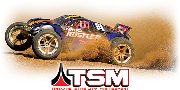 Nitro Rustler with TSM (#44096-3) Action
