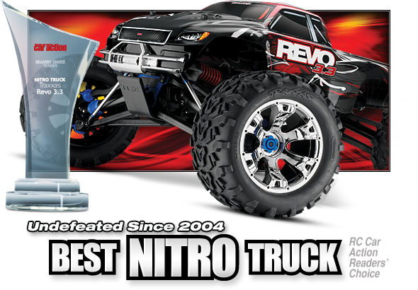 Revo 3.3 (#53097-3) Best Nitro Truck! Undefeated Choice Since 2004!