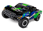 GRN Slash VXL:  1/10 Scale 2WD Short Course Racing Truck with TQi™ Traxxas Link™ Enabled 2.4GHz Radio System & Traxxas Stability Management (TSM)®