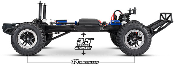 Ford F-150 Raptor (#58094-1) Chassis (Ground Clearance)