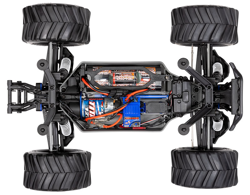Stampede 4X4 (#67054-61) Top Chassis View