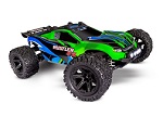 GREEN Rustler® 4X4: 1/10-scale 4WD Stadium Truck with TQ™ 2.4GHz radio system and LED lights