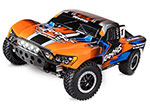 ORANGE Slash 4X4: 1/10 Scale 4WD Electric Short Course Truck with TQ 2.4GHz Radio System and LED lights