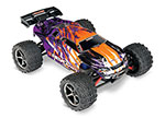 PURPLE E-Revo® VXL: 1/16-Scale 4WD Racing Monster Truck with TQi™ Traxxas Link™ Enabled 2.4GHz Radio System & Traxxas Stability Management (TSM)