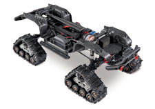 TRX-4 Equipped with TRAXX (#82034-4) Chassis Three-Quarter View