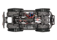 TRX-4 Equipped with TRAXX (#82034-4) Chassis Top View