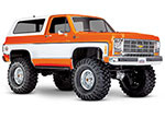 ORANGE TRX-4® Scale and Trail® Crawler with 1979 Chevrolet® Blazer Body:  4WD Electric Truck with TQi™ Traxxas Link™ Enabled 2.4GHz Radio System