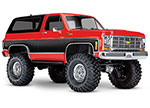 RED TRX-4® Scale and Trail® Crawler with 1979 Chevrolet® Blazer Body:  4WD Electric Truck with TQi™ Traxxas Link™ Enabled 2.4GHz Radio System