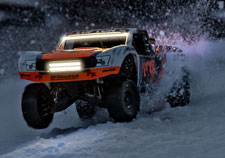 UDR (#85086-4) with LED Lights (FOX) - Action (shown with Paddle Tires, sold separately)