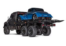 TRX-6 Flatbed Hauler (#88086-4) Rear Three-Quarter View with Hot Rod