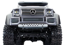 TRX-6 Mercedes-Benz G 63 AMG 6x6 (#88096-4) Chrome Front Grille and Skid Plate