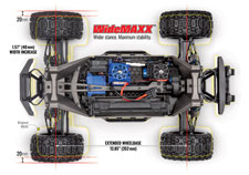 Maxx (#89086-4) WideMaxx Diagram (Chassis)