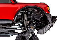 TRX-4 - 2021 Ford Bronco (#92076-4) Underneath Close-Up Detail (Red)