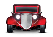 Factory Five 1935 Hot Rod Truck (#93034-4) Front View (Red)