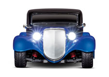 Factory Five 1933 Hot Rod Coupe (#93044-4) Front View (Blue)