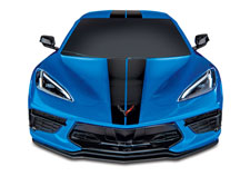 Corvette Stingray (#93054-4) Front View (Blue)