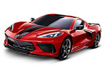 RED Chevrolet® Corvette® Stingray:  1/10 Scale AWD Supercar with TQ™ 2.4GHz Radio System