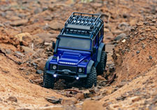 TRX-4M Land Rover Defender (#97054-1) Action (Blue)