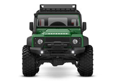 TRX-4M Land Rover Defender (#97054-1) Front View (Green)