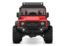 TRX-4M Land Rover Defender (#97054-1) Front View (Red)
