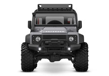 TRX-4M Land Rover Defender (#97054-1) Front View (Silver)