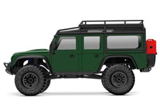 TRX-4M Land Rover Defender (#97054-1) Side View (Green)