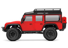 TRX-4M Land Rover Defender (#97054-1) Side View (Red)