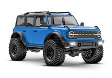 TRX-4M Ford Bronco (#97074-1) Front Three-Quarter View (Blue)