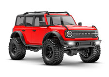 TRX-4M Ford Bronco (#97074-1) Front Three-Quarter View (Red)
