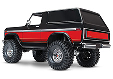TRX-4 1979 Ford Bronco Rear 3-quarter View (Red)