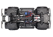 TRX-4 1979 Ford Bronco Chassis Top View