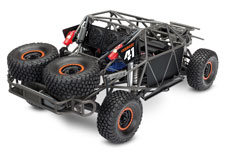 UDR Chassis - Fox Chassis 3-quarter Rear View (Orange)