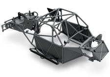 UDR Chassis - Tube Chassis 3-quarter View