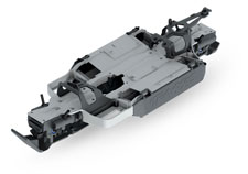 E-Revo’s chassis skid brace