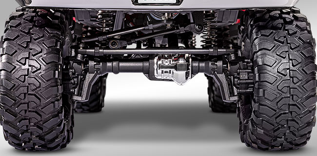 Raised Center Driveshafts and Suspension Links